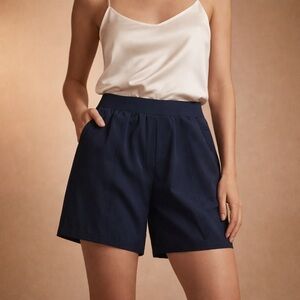 Fila Women's High Waist Navy Shorts